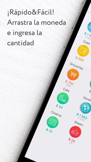 CoinKeeper: control de gastos — captura